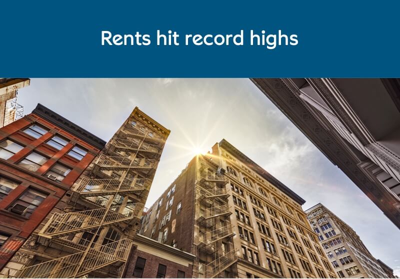 Rents hit record highs
